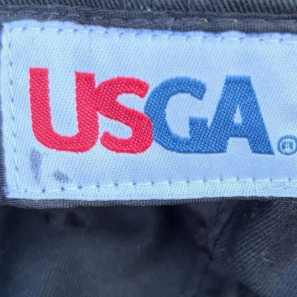 U.S. OPEN CHAMPIONSHIPS 2014 PINEHURST NO.2 USGA BLACK ADJUSTABLE HAT CAP